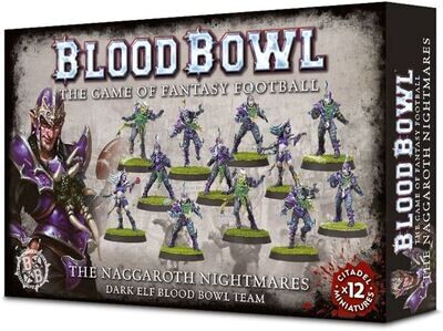 Blood Bowl - Dark Elf - Naggaroth Nightmares Team