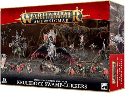 Warhammer Age of Sigmar Battleforce - Clan da guerra degli Orruk: Crudelazzi Paluztri - Kruleboyz Swamp-Lurkers
