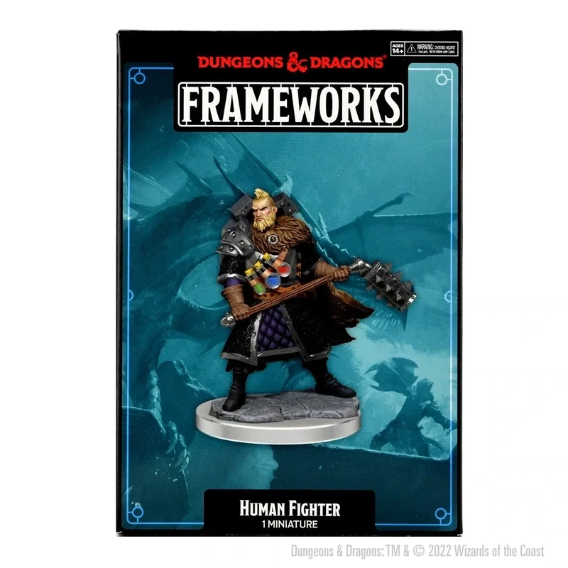 D&amp;D Frameworks: Human Fighter Male