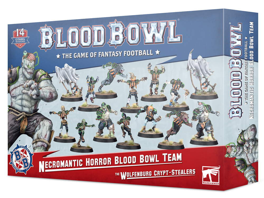 Blood Bowl - Necromantic Horror - Wolfenburg Crypt-Stealers Team (ENG)