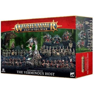 Warhammer Age of Sigmar Battleforce - Skaven: Schiera murina - Verminous Host