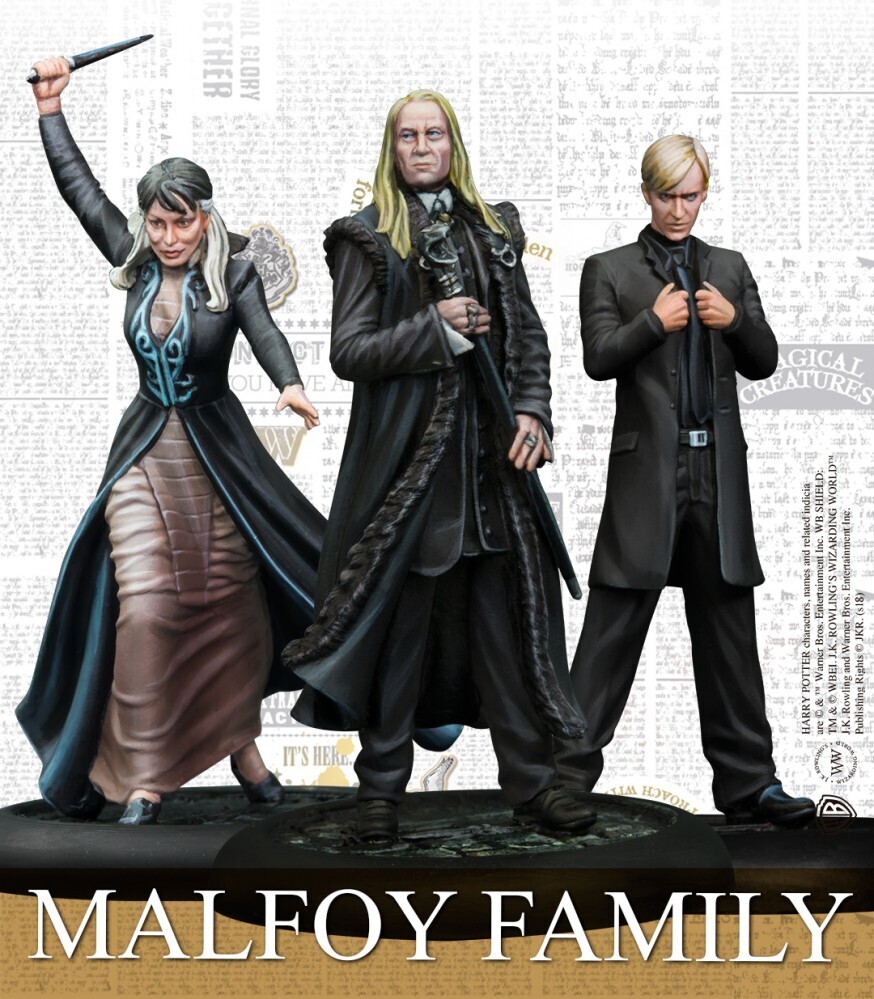 Harry Potter Miniature Adventure Game - Malfoy Family