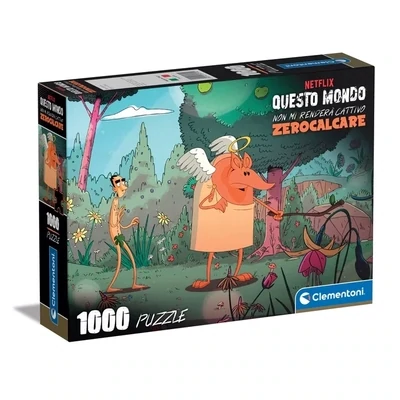 Puzzle 1000 Pezzi ZeroCalcare Questo Mondo Non mi Renderà Cattivo - Eden