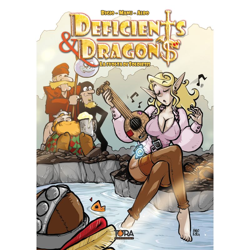 Deficients &amp; Dragons - La Svolta di Soldiesis - VARIANT Cover by Bigio