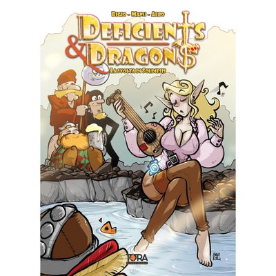 Deficients &amp; Dragons - La Svolta di Soldiesis - VARIANT Cover by Bigio