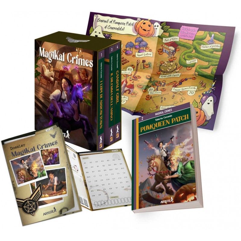 Magikal Crimes Box Completo (1-4)
