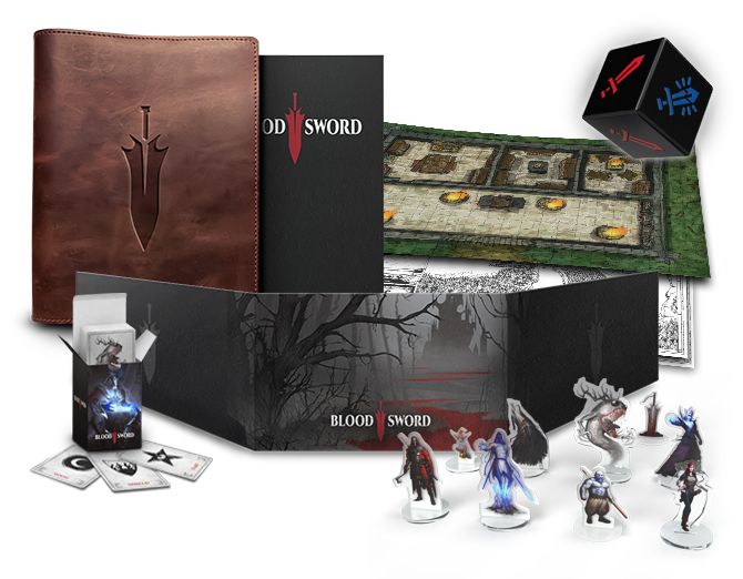 Blood Sword Il Gioco di Ruolo 5 Ed. - Manuale Base + Materiale KS