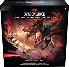 D&amp;D Dragonlance: Shadow of the Dragon Queen DELUXE Edition (con gioco da tavolo - Quinta Ed.
