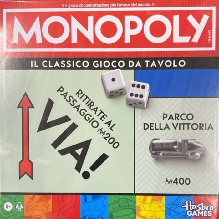 Monopoly Classic Scatola Quadrata