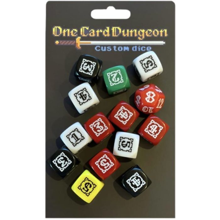One Card Dungeon - Custom Dice