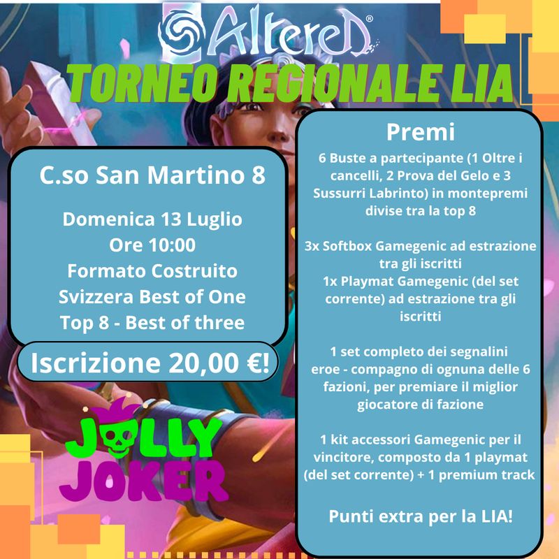 Torneo Regionale LIA (13 Luglio 2025)