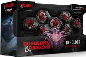 Dungeons &amp; Dragons Dice Set Resin Beholder Set