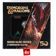 Dungeons &amp; Dragons Dice Set 50th Anniversary: Modern Holmes Inspired