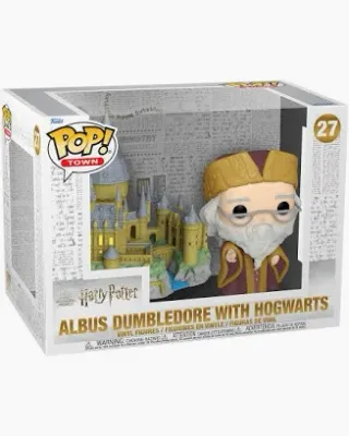 POP Funko #27 - Harry Potter Town - Albus Dumbledore with Hogwarts