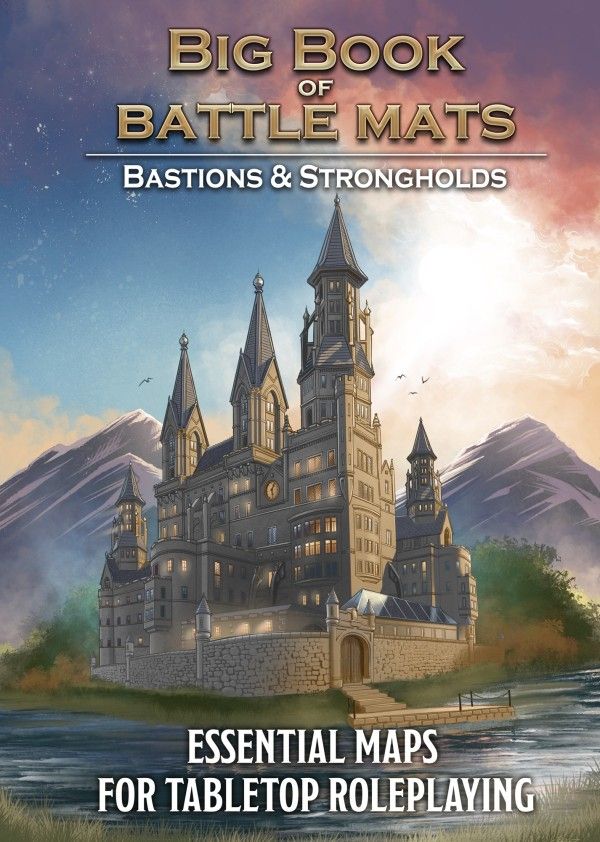 Big book of battle mats - Basrions and strgholds