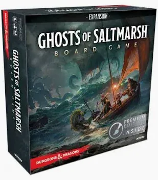 Dungeons &amp; Dragons: Ghosts of Saltmarsh Adventure System Board Game (Standard Edition) - ENG