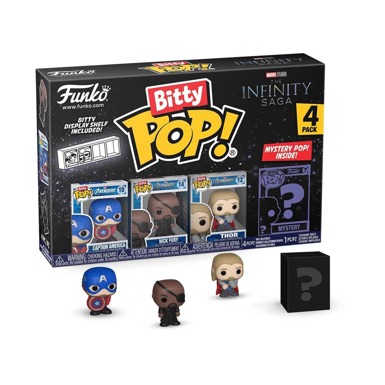 POP Funko - Bitty POP Town - Captain America