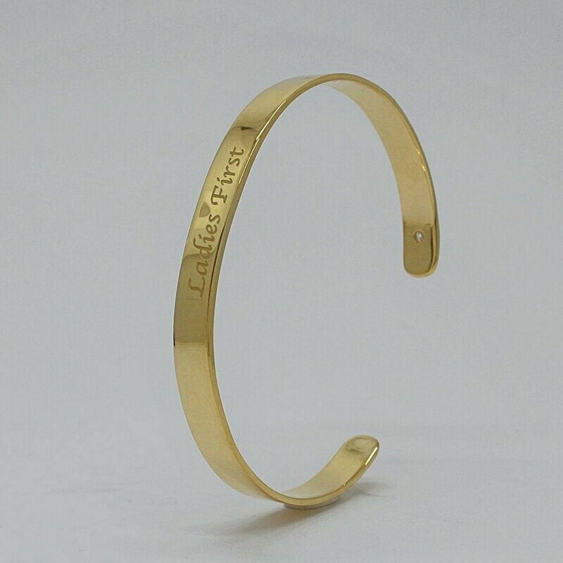 Statement Cuff - Statement Cuff - "ladies first"
