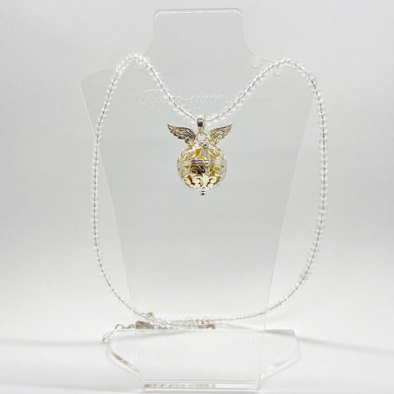Anhänger Klangkugel Anhänger Klangkugel "Angel wings" - 2,5 cm