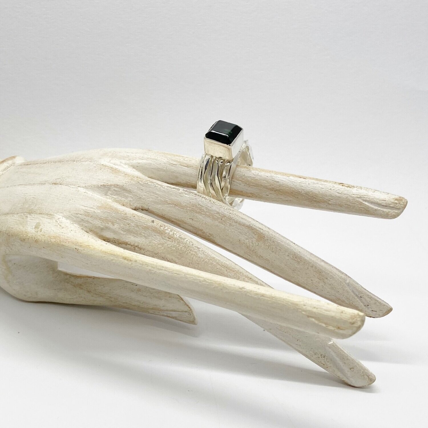 Ring Obsidian "crushed"