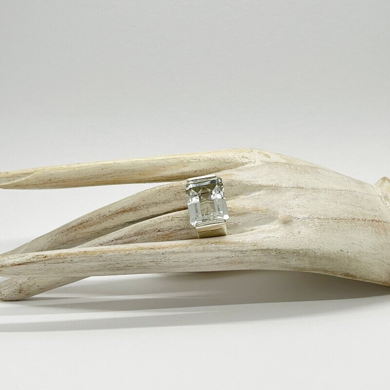 Ring Bergkristall - 1,5 x 2 cm Ring Bergkristall - 1,5 x 2 cm