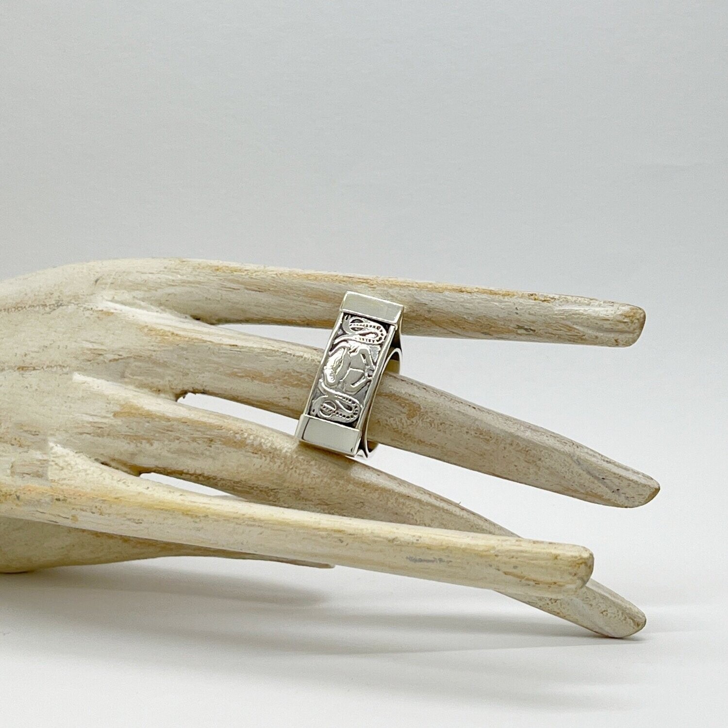 Ring "Scarab" - 1 x 3 cm