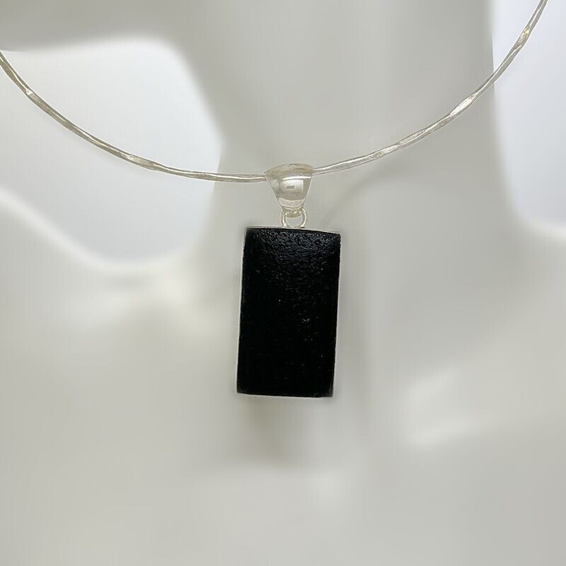 Anhänger Lava rechteckig - 2 x 3,5 cm Anhänger Lava rechteckig - 2 x 3,5 cm