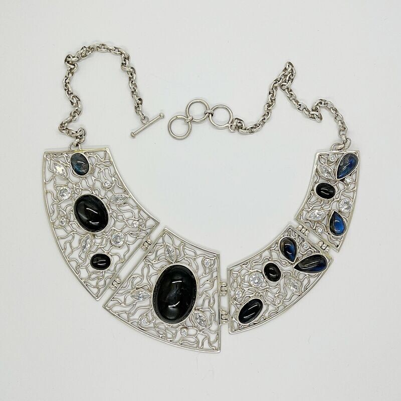Unikat Collier Unikat Collier "Royal blossoms"