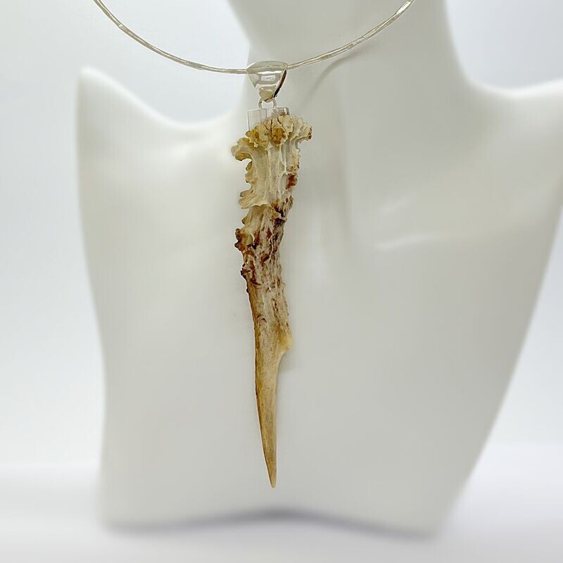 Unikat Anhänger Hirschgeweih - 2 x 12 cm Unikat Anhänger Hirschgeweih - 2 x 12 cm
