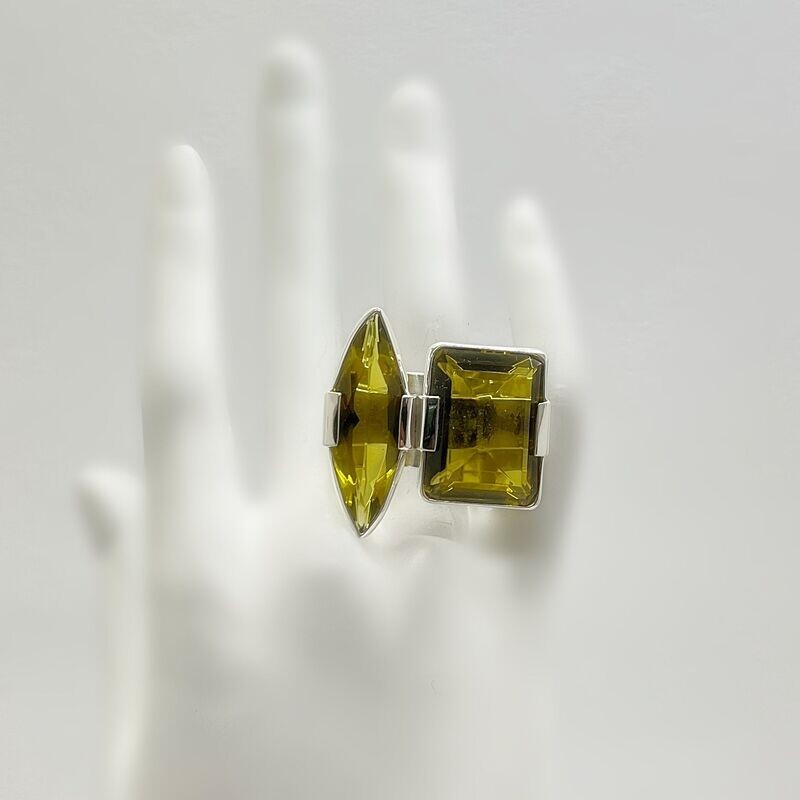 Ring Obsidian goldbraun Ring Obsidian goldbraun "partners"
