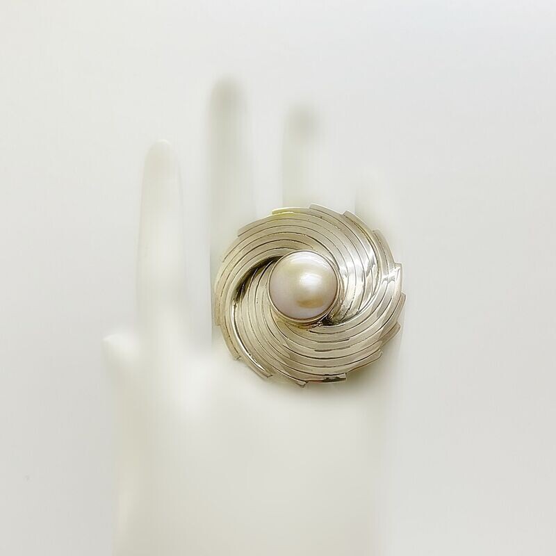 Ring Mabeperle Ring Mabeperle "Whirl - 4,5 cm