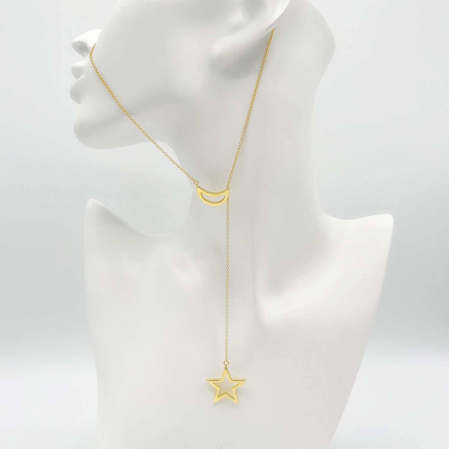 Aussage Collier "be the universe" (vergoldet)