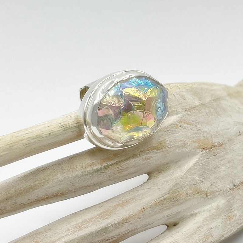 Ring Bergkristall - 2 x 3,5 cm Ring Bergkristall - 2 x 3,5 cm