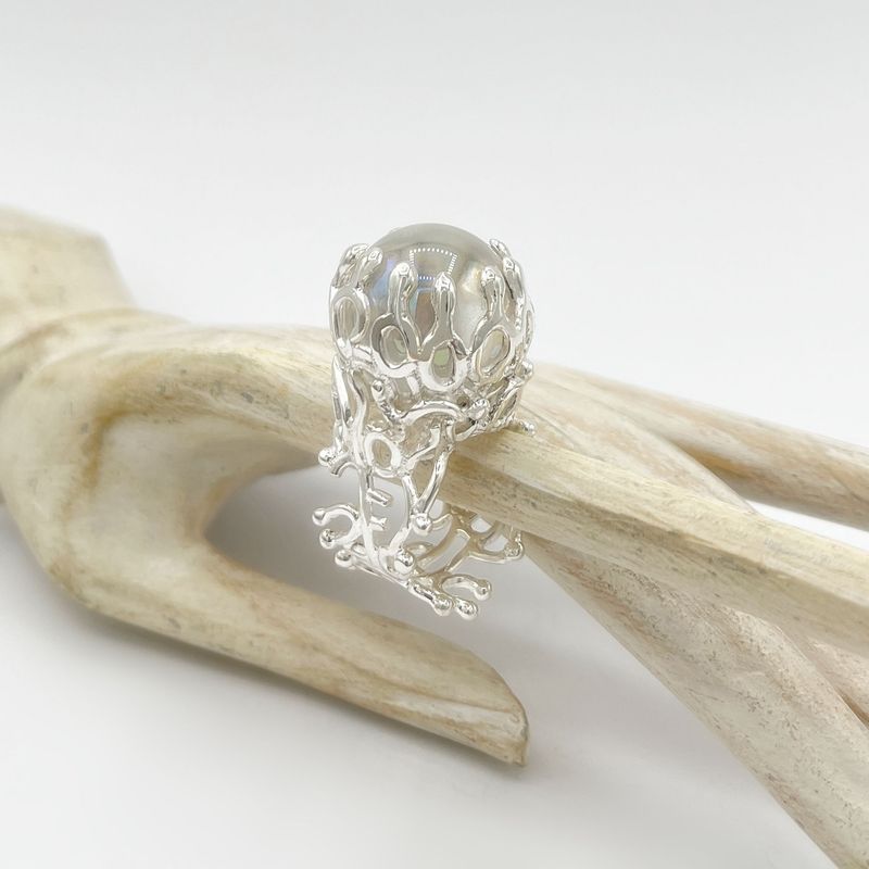 Ring Bergkristall Angel Aura