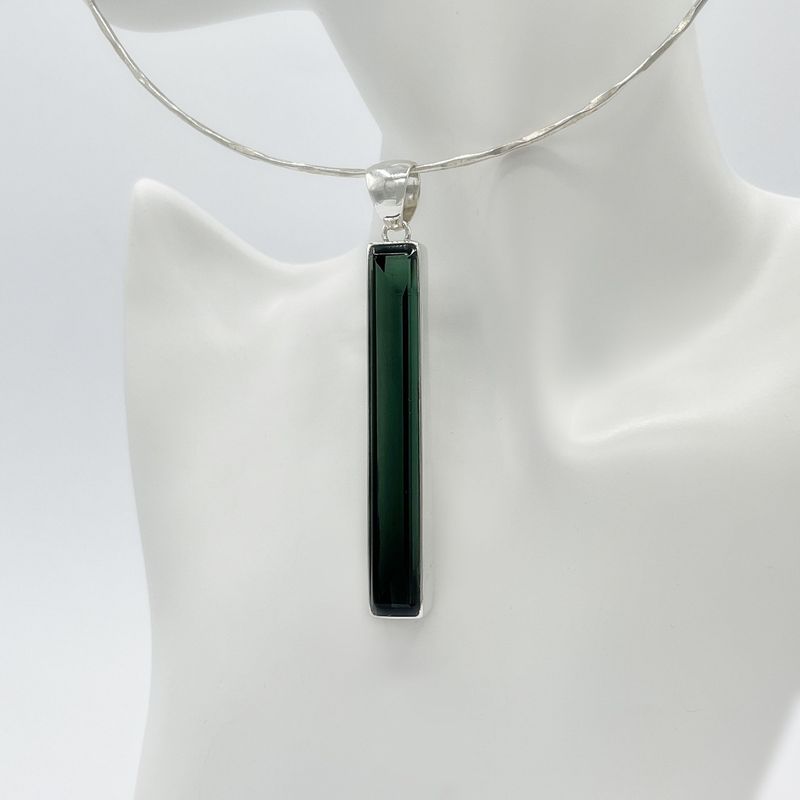 Anhänger Obsidian lichtschwarz rechteckig -1 x 7 cm Anhänger Obsidian lichtschwarz rechteckig -1 x 7 cm
