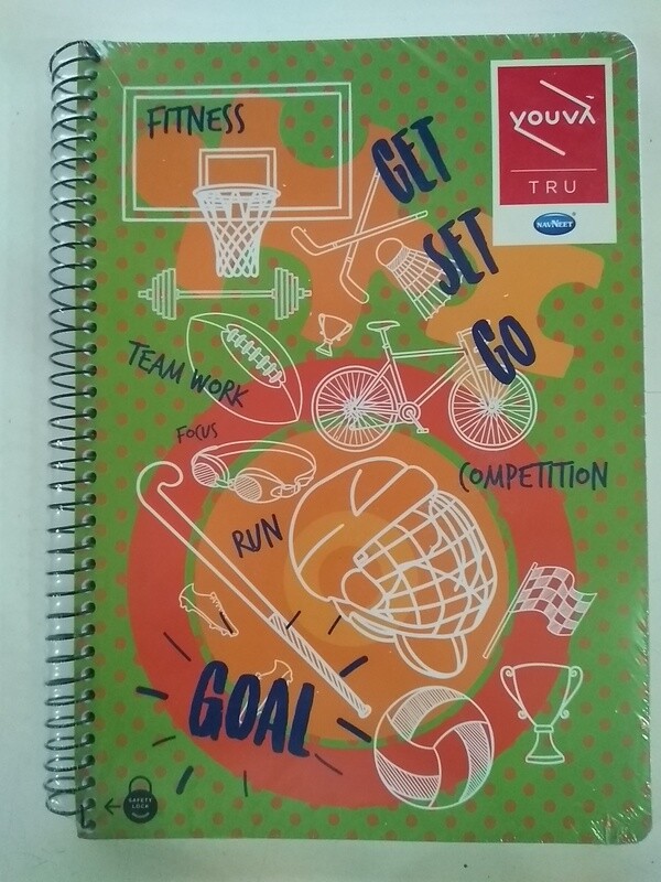 NAVNEET YOUVA SPIRAL NOTEBOOK REGISTER (COPY)