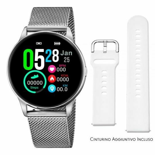 SMARTWATCH LOTUS Maglia milano silver unisex