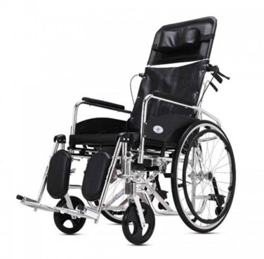 Silla de Rueda con Respaldar Alto