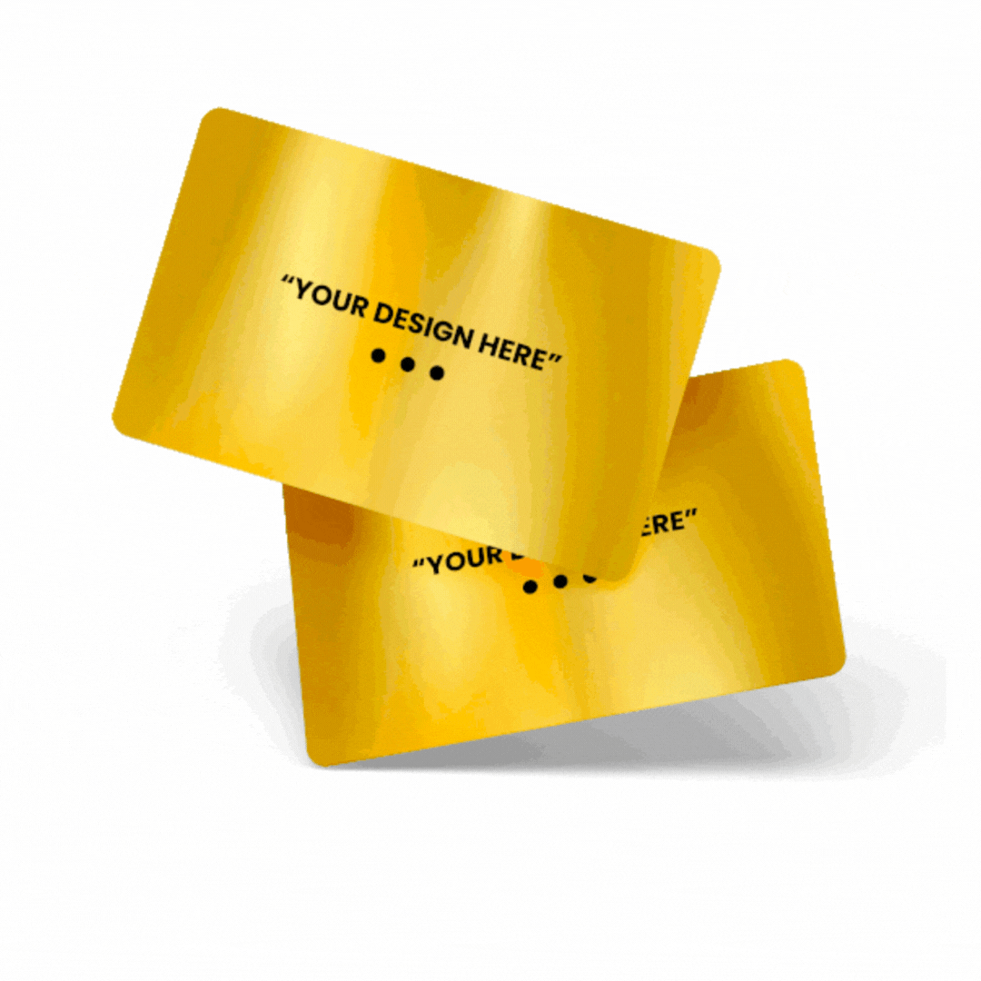 NFC CONTACT CARD - DORADO ⭐️