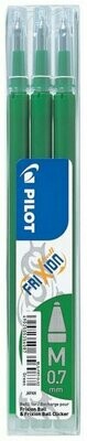 Etui de 3 recharges PILOT FRIXION 07 encre verte