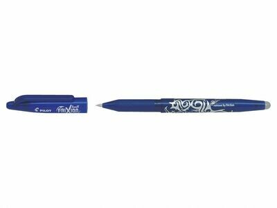 Stylo roller PILOT FRIXION 07 - pointe moyenne - encre BLEUE