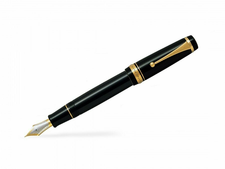 Stylo Plume PILOT CUSTOM URUSHI Noir -plume OR Large
