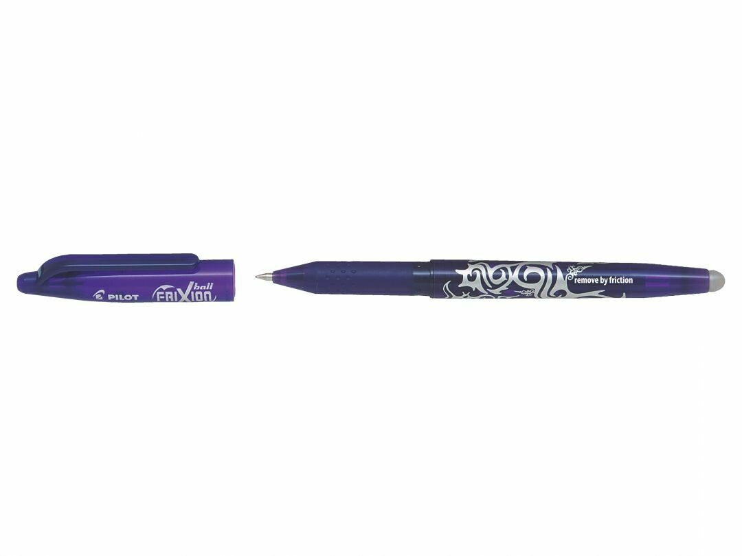 Stylo roller PILOT FRIXION 07 - pointe moyenne - encre VIOLET