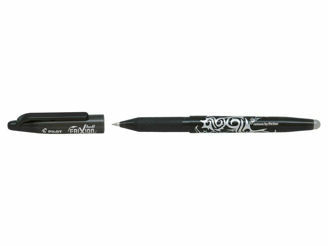 Stylo roller PILOT FRIXION 07 - pointe moyenne - encre NOIR