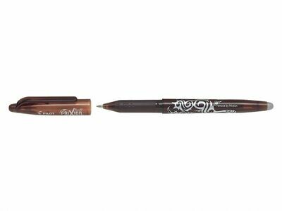 Stylo roller PILOT FRIXION 07 - pointe moyenne - encre CHOCOLAT
