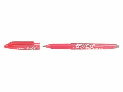 Stylo roller PILOT FRIXION 07 - pointe moyenne - encre ROSE CORAIL