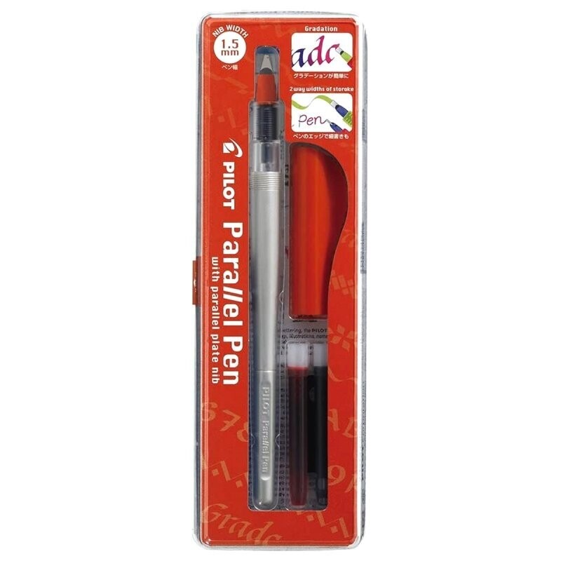 Parallel Pen PILOT- Stylo plume - Rouge - 1.5 mm