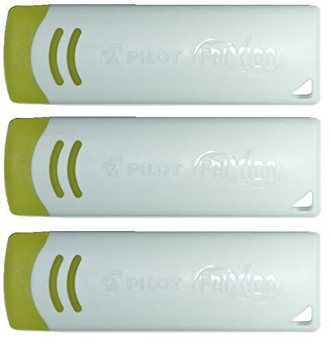 Lot 3 gommes PILOT FIXION blanche