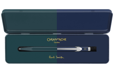 Stylo Bille 849 PAUL SMITH Racing Green & Navy Blue - Édition Limitée
