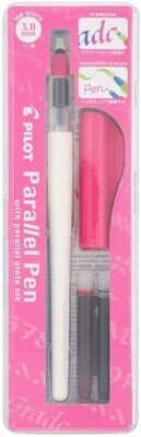 Parallel Pen PILOT - Stylo plume - Rose - 3.0 mm